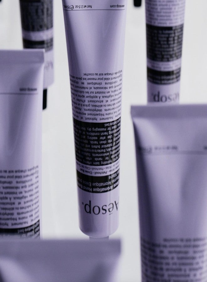 أيسوب بلسم اليدين العطري من إيسوب إليوس بحجم السفر | زبدة الشيا وزيت جوز الهند لتغذية اليدين الجافتين والمتشققتين | لوشن مصنوع من زيوت عطرية مهدئة للبشرة | 75 مل / 2.4 أونصة (عبوة من قطعتين) - Image 5